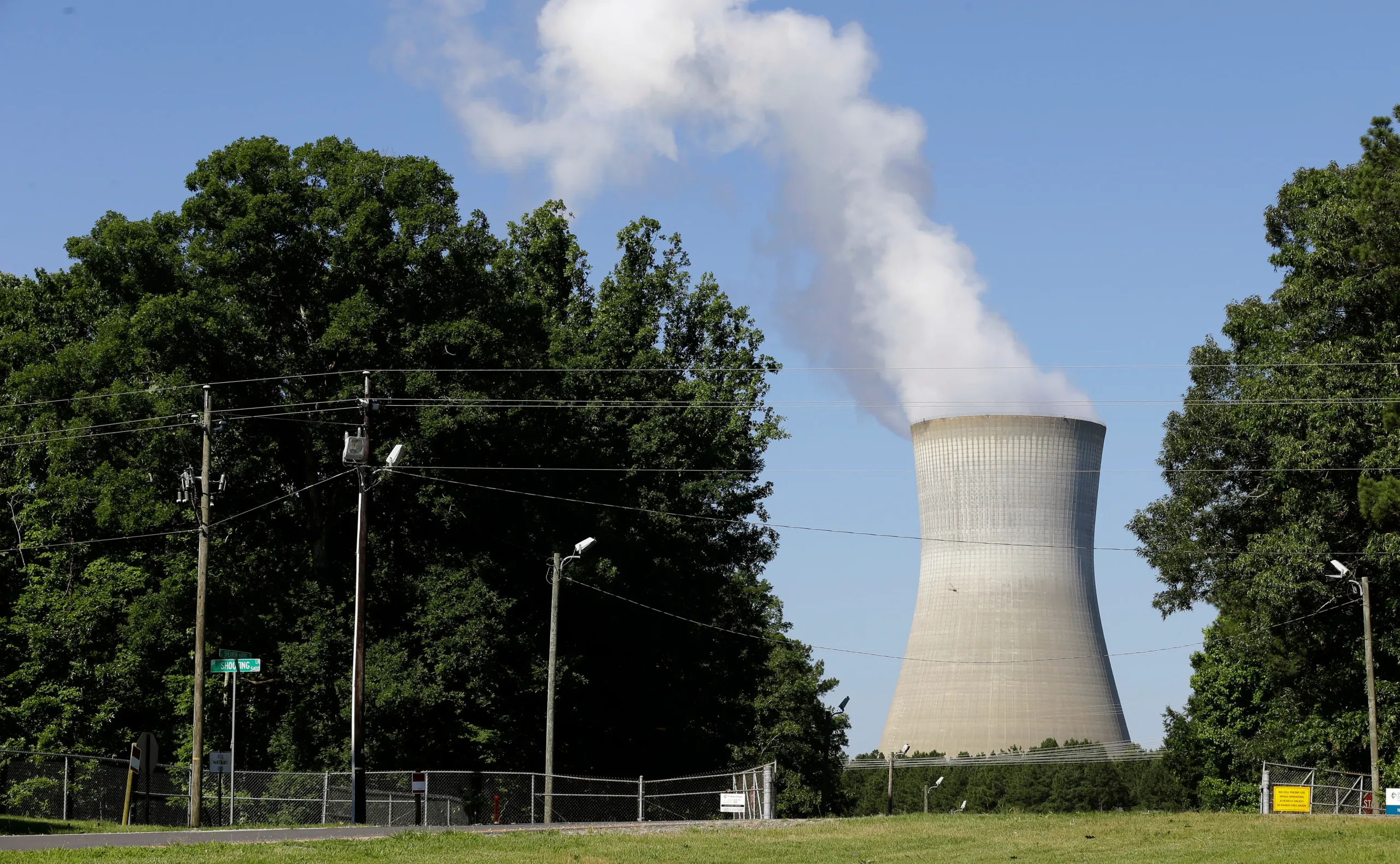 sirens at Harris Nuclear Plant